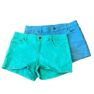 Garnet Hill 5 Pocket Denim Short Bundle Size 10